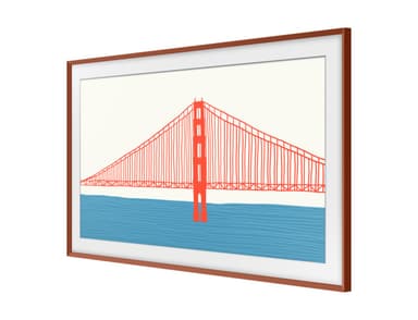 Samsung The Frame 55" reunustettu kehys (2021-2024, punainen)