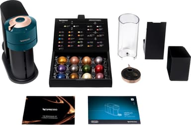 NESPRESSO® Vertuo Next kapselikeitin, DeLonghi ENV120VA (Luxury Teal)