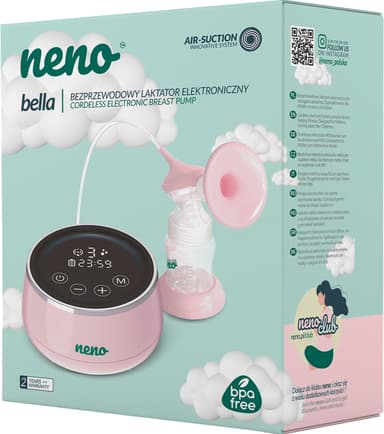 Neno Bella sähköinen rintapumppu 763000 (pinkki)