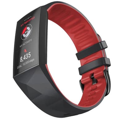 Twin Sport Rannekoru Armband Fitbit Charge 3- Musta/punainen