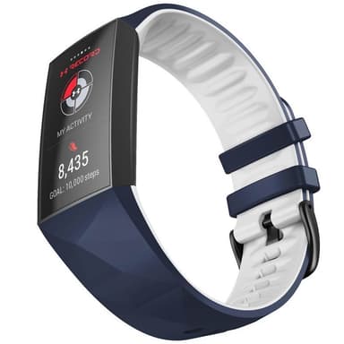 Twin Sport Rannekoru Armband Fitbit Charge 3- Sinivalkoinen