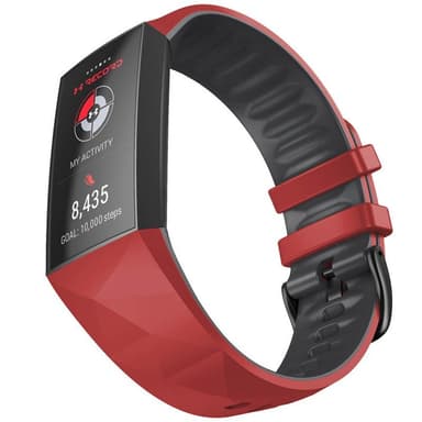 Twin Sport Rannekoru Armband Fitbit Charge 3- Punamusta