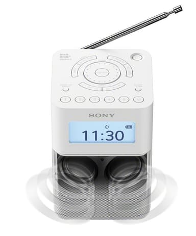 Sony DAB+ radio XDR-V20D (valkoinen)