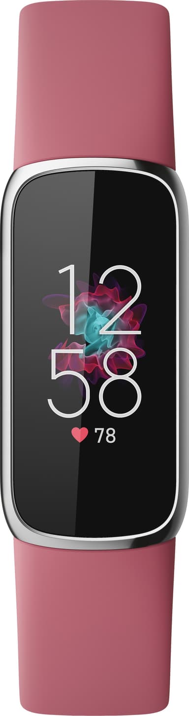 Fitbit Luxe aktiivisuusranneke (platina/orkidea)