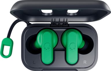 Skullcandy Dime täysin langattomat kuulokkeet (tummansininen/vihreä)