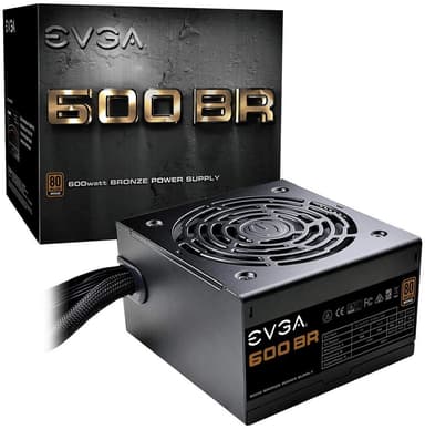 PSU EVGA BR 600W, 80+ Bronze