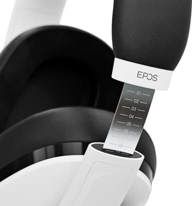 EPOS H3 pelikuulokkeet (valkoinen)
