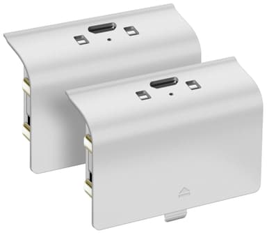 Piranha Xbox One S USB-latausasema (valkoinen)