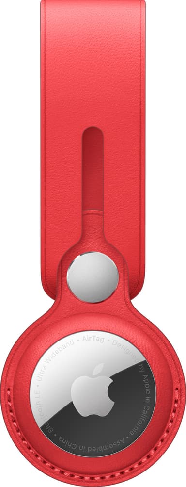 AirTag nahkalenkki (punainen)
