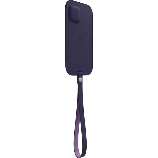iPhone 12 Pro MagSafe nahkatasku (violetti)