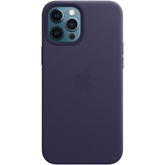iPhone 12/12 Pro Max MagSafe nahkainen suojakuori (violetti)