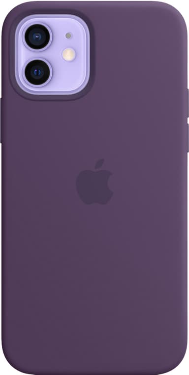 iPhone 12/12 Pro MagSafe silikoninen suojakuori (ametisti)
