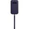iPhone 12 Pro Max MagSafe nahkatasku (violetti)