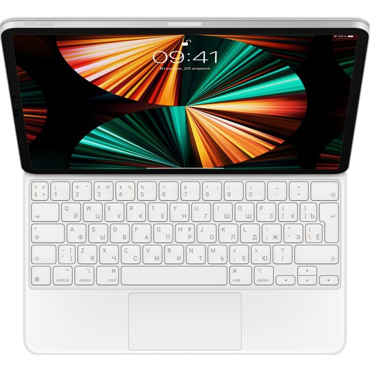 Apple Magic Keyboard iPad Pro 12,9" (valkoinen) (RUS)