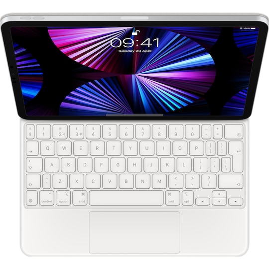 Apple Magic Keyboard iPad Air / Pro 11" (valkoinen) (UK)