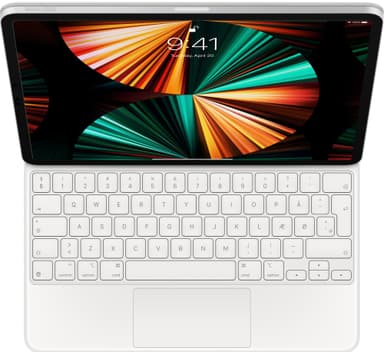 Apple Magic Keyboard iPad Air 13" (valkoinen) (DK)