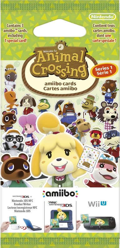 Nintendo Amiibo Animal Crossing Series 1 keräilykortit