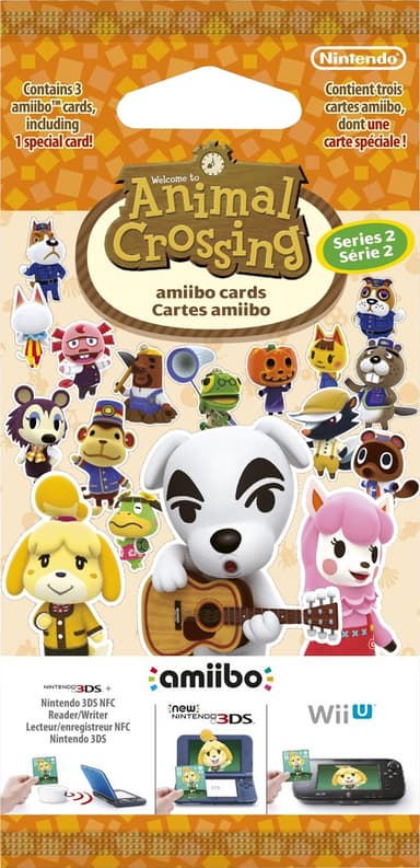 Nintendo Amiibo Animal Crossing Series 2 keräilykortit