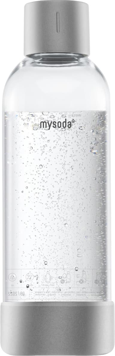 Mysoda juomapullo M1PB10M-S (1 x 1 l, hopea)