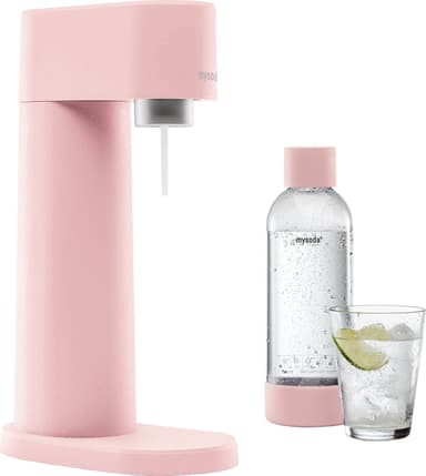 Mysoda Woody hiilihapotuslaite MWD002F-LP (vaaleanpunainen)