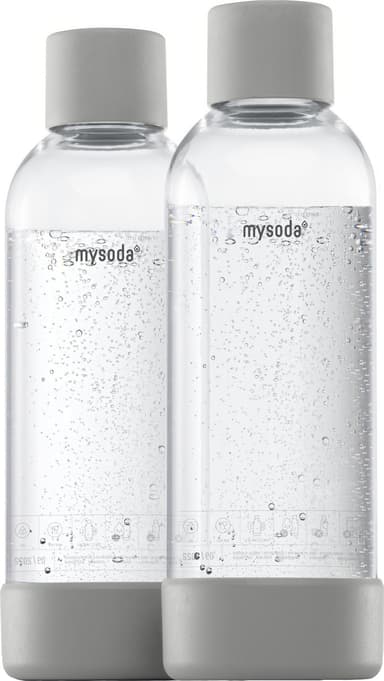 Mysoda juomapullo M2PB10F-MG (2 kpl, harmaa)