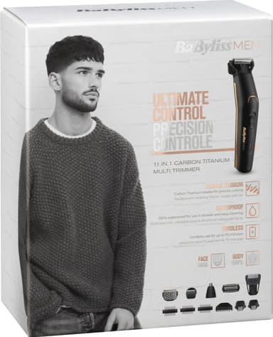 BaBylissMEN Carbon Titanium multitrimmeri MT726E (musta/kulta)