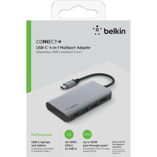 Belkin USB-C 4-in-1 adapteri