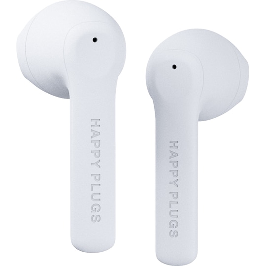 Happy Plugs Air 1 GO täysin langattomat in-ear kuulokkeet (valkoinen)