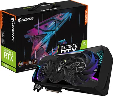 Gigabyte AORUS GeForce RTX3080 MASTER 1 näytönohjain (10GB)