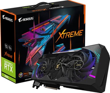 Gigabyte AORUS GeForce RTX 3080 XTREME näytönohjain (10GB)