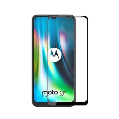 SKALO Moto G9 Play Koko Näytön Panssarilasi