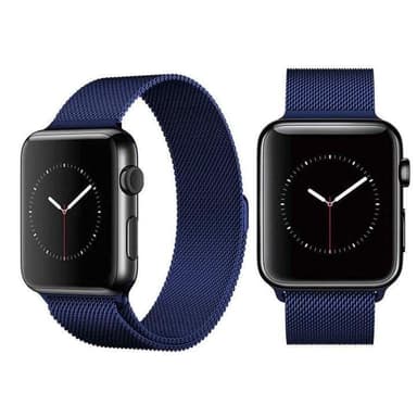 SKALO Milanese Loop Apple Watch 38/40/41mm - Sininen