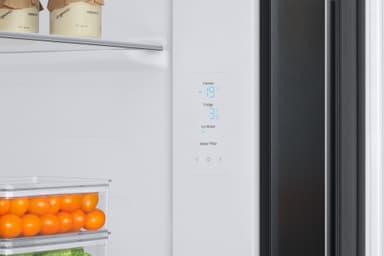 Samsung side by side jääkaappipakastin RS68A8841B1/EF (musta)