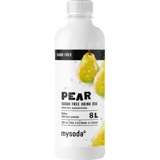 Mysoda Sugar Free Pear juomatiiviste MFI2210