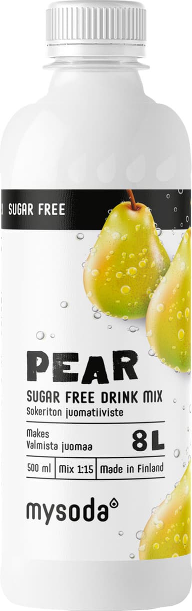 Mysoda Sugar Free Pear juomatiiviste MFI2210