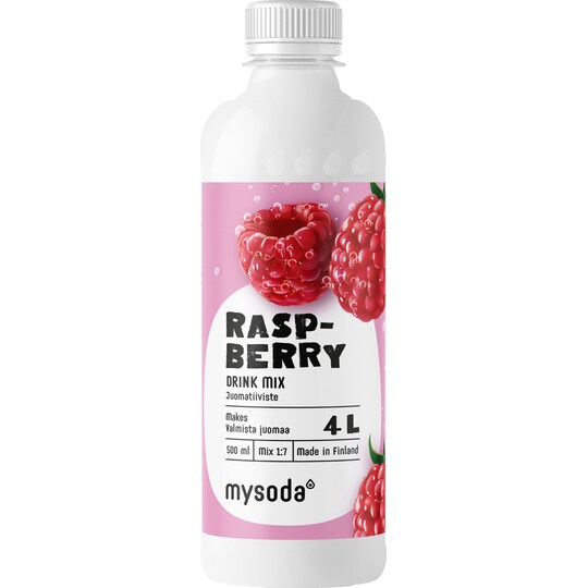 Mysoda Real Sugar Raspberry maku MFI2304
