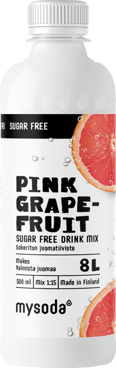 Mysoda Sugar Free Grapefruit juomatiiviste MFI2209