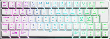 Coolermaster Master SK622 pelinäppäimistö (Silver White)