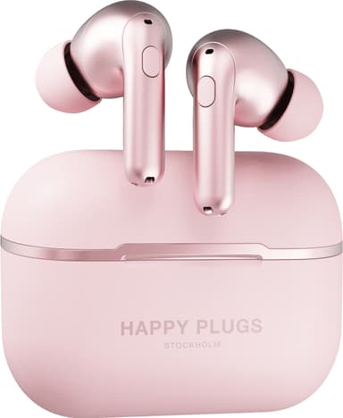 Happy Plugs Air 1 Zen täysin langattomat in-ear kuulokkeet (Pink Gold)