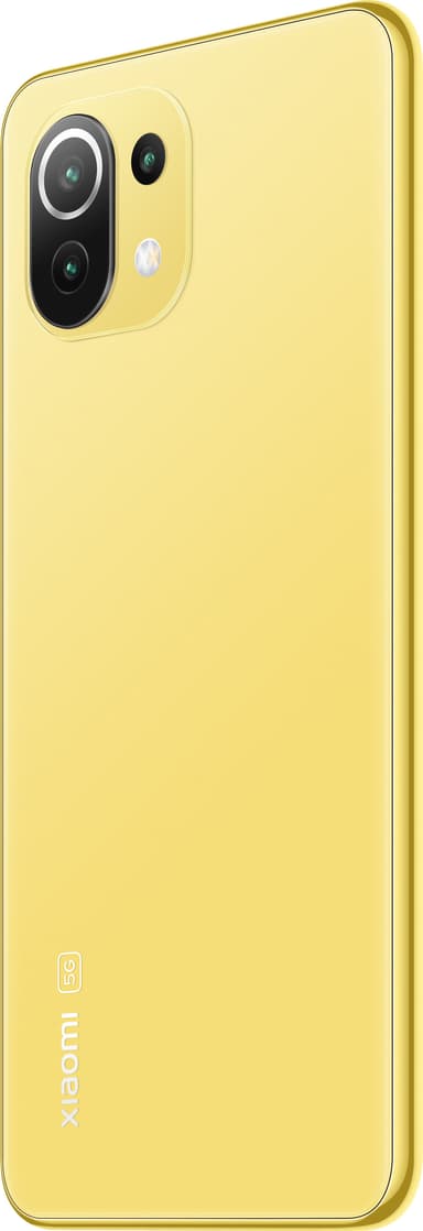 Xiaomi Mi 11 Lite 5G älypuhelin 6/128GB (Citrus Yellow)