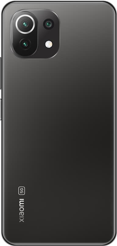 Xiaomi Mi 11 Lite 5G älypuhelin 6/128GB (Truffle Black)