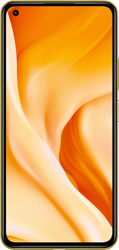 Xiaomi Mi 11 Lite 5G älypuhelin 6/128GB (Citrus Yellow)