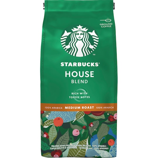 Starbucks House Blend Roast jauhettu kahvi