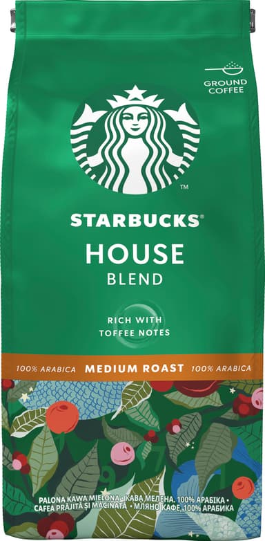 Starbucks House Blend Roast jauhettu kahvi