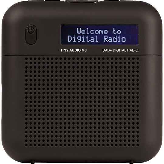 Tiny Audio M3 FM/DAB+ radio (musta)