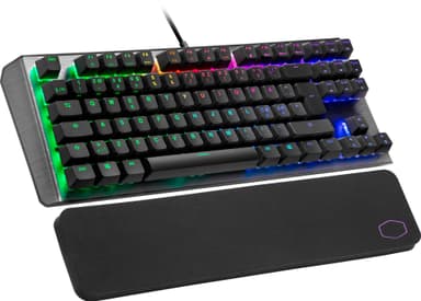 Coolermaster CK530 V2 pelinäppäimistö (punaiset kytkimet)