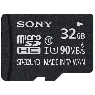 Sony Micro SD muistikortti 32 GB + adapteri Sony Micro SD muistikortti 32 GB + adapteri