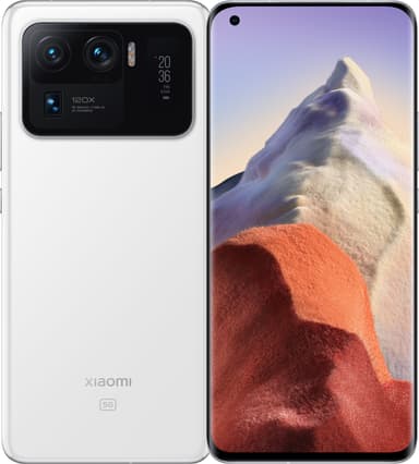 Xiaomi Mi 11 Ultra 5G älypuhelin 12/256GB (Ceramic White)