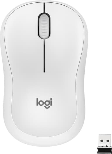 Logitech M220 Silent langaton hiiri (valkoinen)
