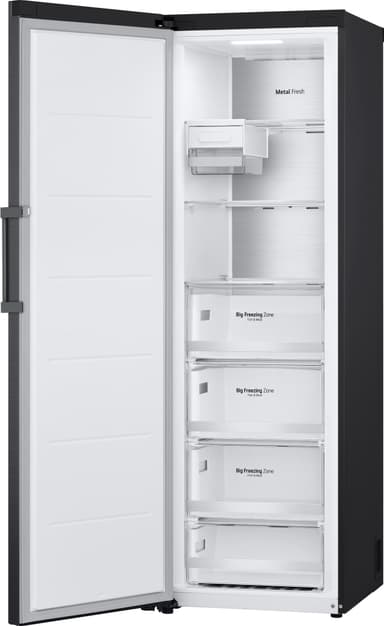 LG pakastin GFM61MCCSF (mattamusta)